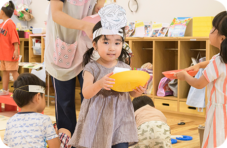 幼稚園の1日