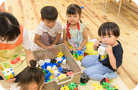 幼稚園の1日