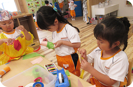 幼稚園の1日