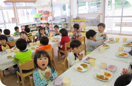 幼稚園の1日